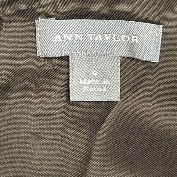 Ann Taylor Floral Cotton Dress Size 8 - Picture 5 of 7